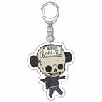 6cm Anime Dorohedoro Keychain Cosplay Charm Keyring Acrylic Figure Key Chain Phone Pendant Halloween Decor Boy Girl's Party