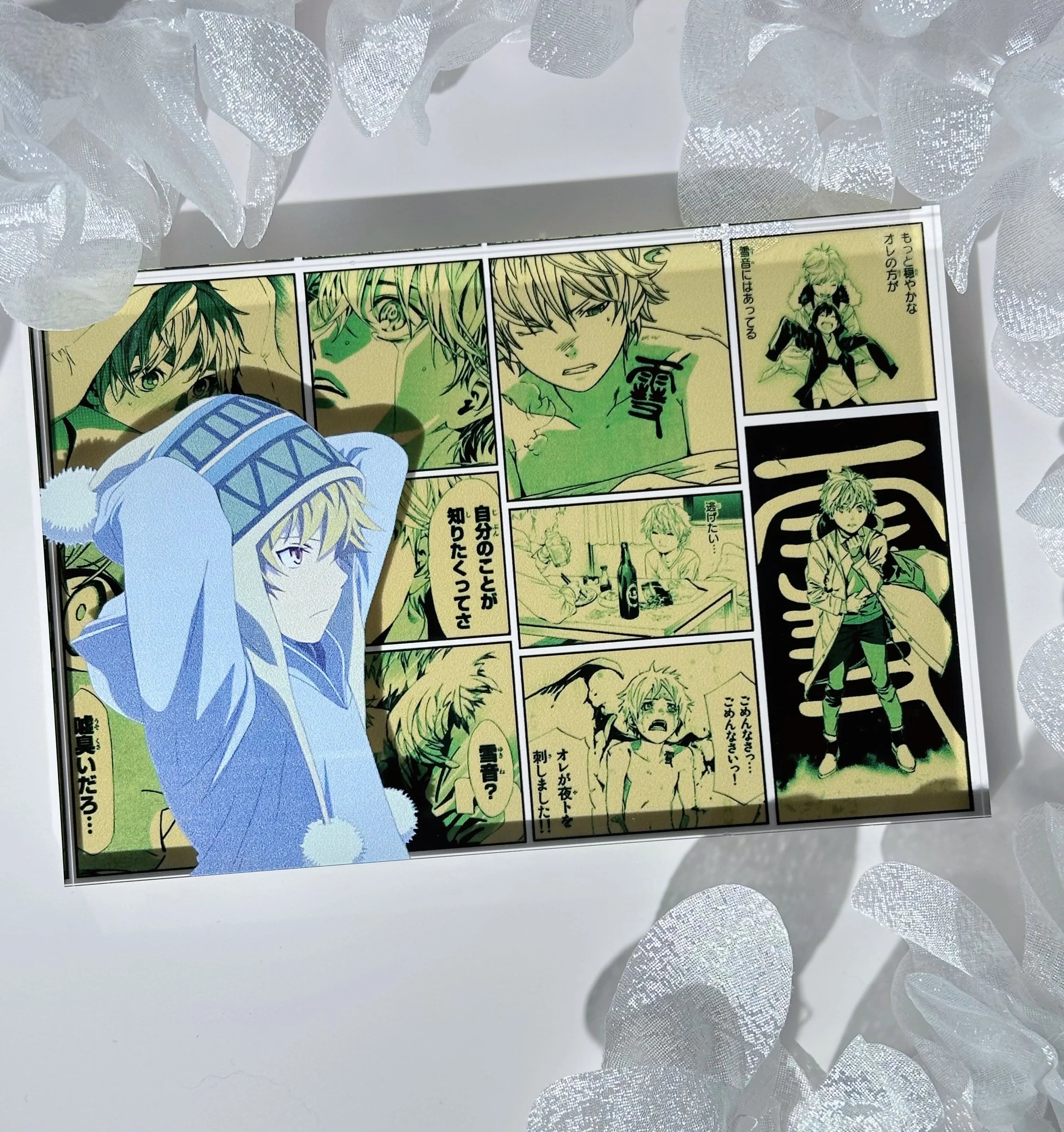 Anime Noragami Figure YATO Iki Hiyori Yukine Comic Acrylic Brick Stand Desktop Ornament Toys Fans collect gifts