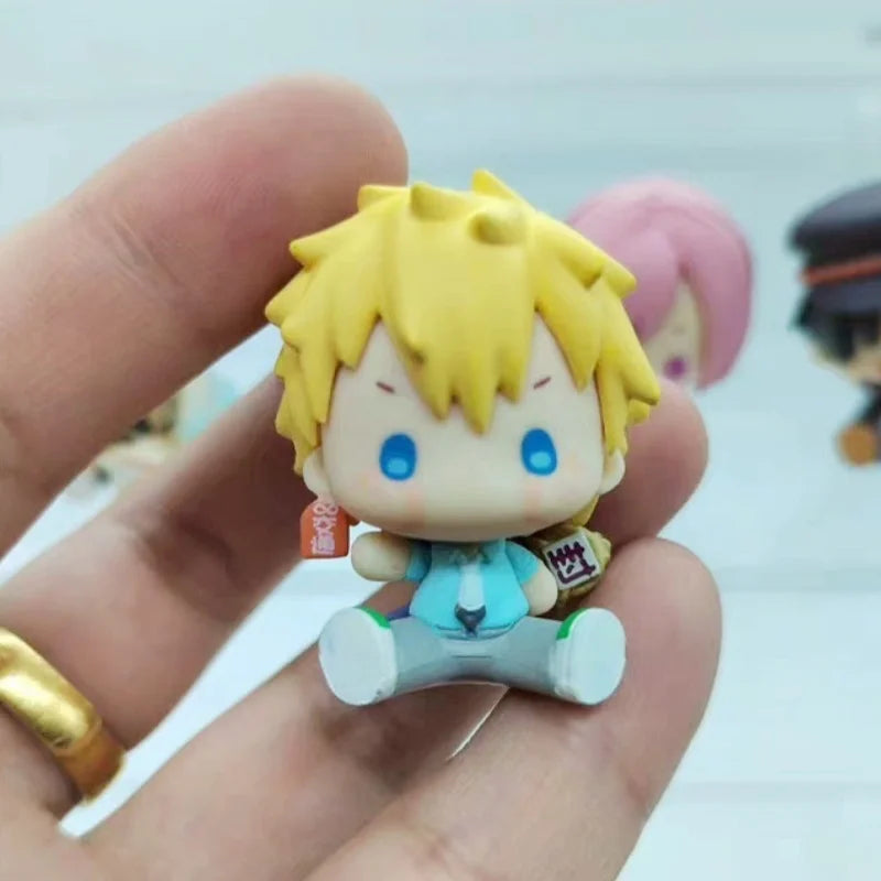 NEW Toilet-Bound Hanako-Kun Cute Gashapon Original Anime Figure Minamoto Kou Collect Model Toys Birthday Gift Cute Ornaments
