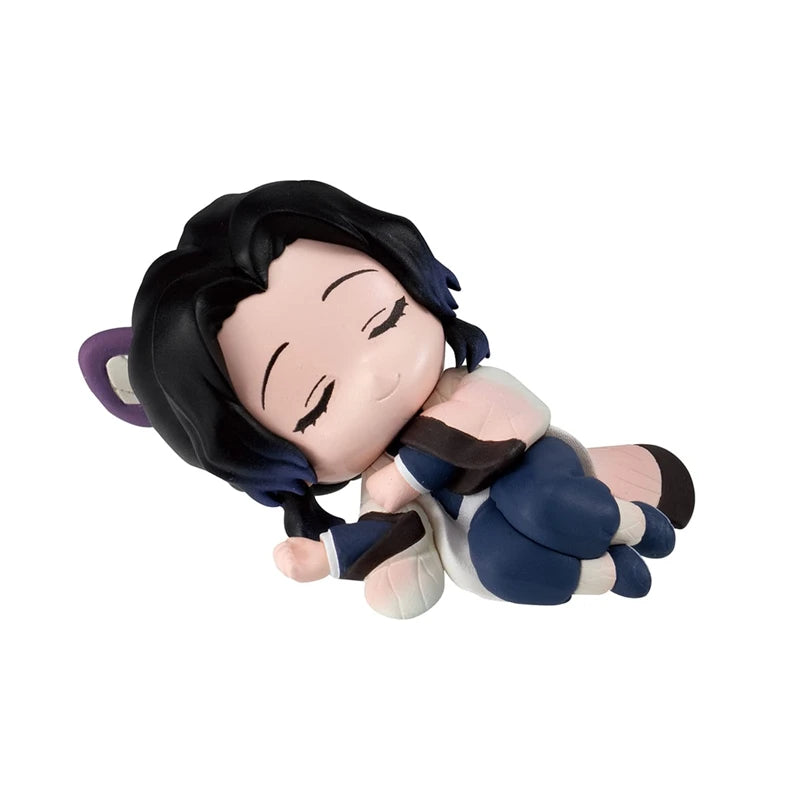 Demon Slayer Tokitou Muichirou Kochou Shinobu NO.2 Sleep Modeling Gashapon Ornament Action Figure Model Toys