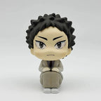 10cm Anime Haikyuu!! Action Figure Kotaro Bokuto Look Up Figure Model Q Version PVC Statue Collection Desk Toy Ornament Gifts