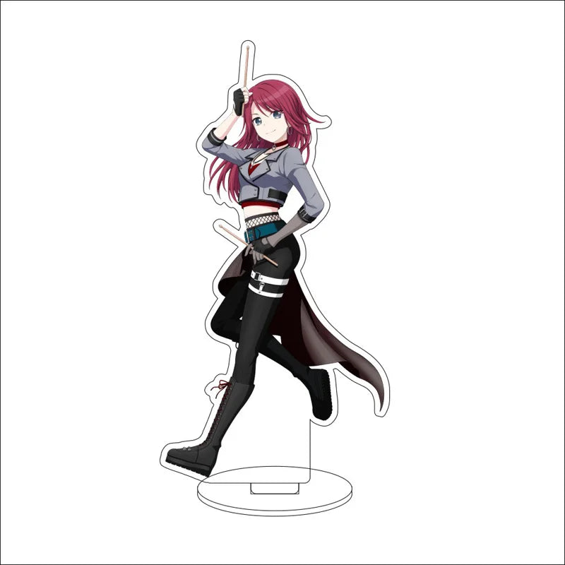 Anime BanG Dream! Acrylic Stand Ornaments Taki Shiina Rui Yashio Rei Wakana Kokoro Tsurumaki Figure Stand Halloween Gifts