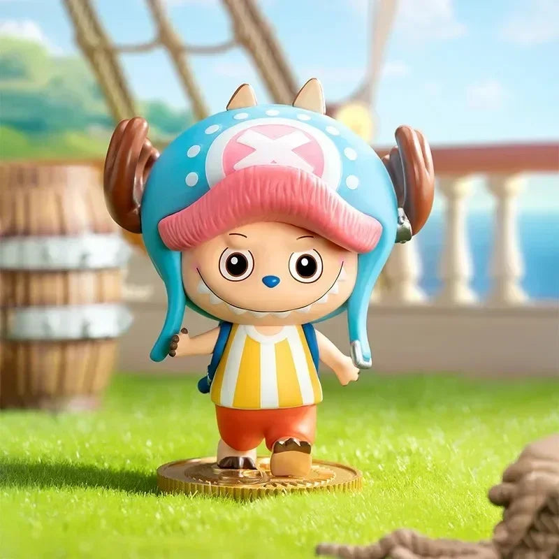 POP MART THE MONSTERS X One Piece Series Blind Box Toys Kawaii Anime Action Figure Surprise Mystery Box Dolls Girls Gift