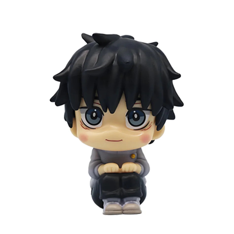 Anime Jujutsu Kaisen Figure Yuta Okkotsu Itadori Yuji Gojo Satori Fushiguro Megumi Kugisaki Toy Car Decoration PVC Model Gift