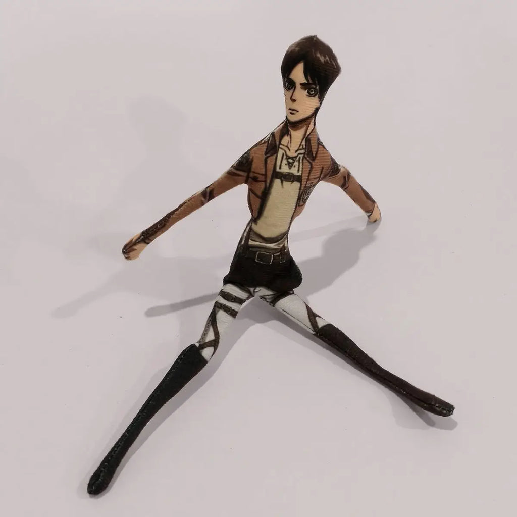 Anime Attack on Titan Creative Personality Doll Cartoon Character Alan Jaeger Armin Allert Hange Zoe Doll Ornament Gift Boy Toy