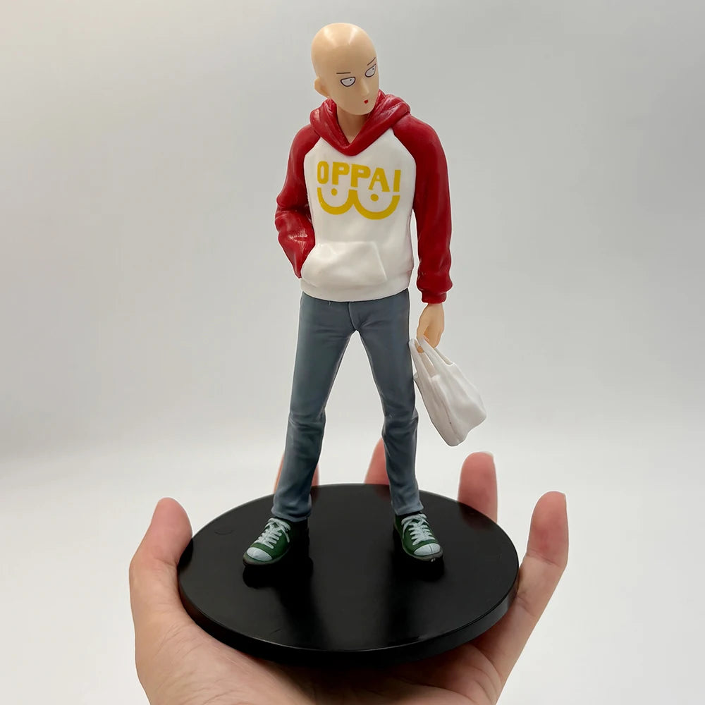 One Punch Saitama PVC Action Figure 16cm One Punch Man Funny Collect Model Toys Gift