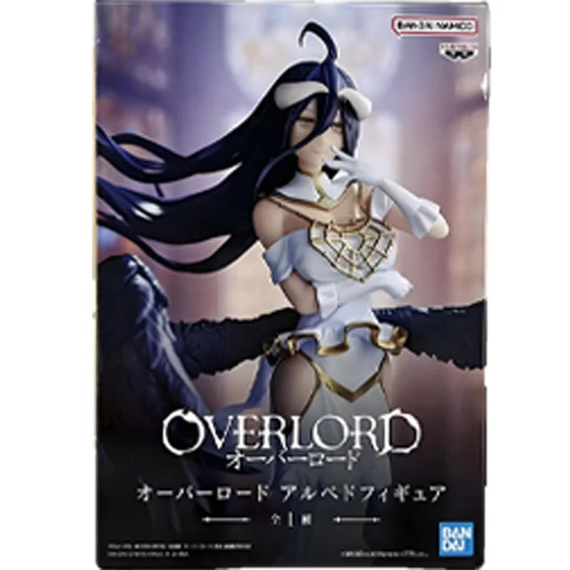 in stock Original Genuine BANDAI NAMCO BANPRESTO OVERLORD albedo and Ainz Ooal Gown Collector Figurine Toys Figure model gift