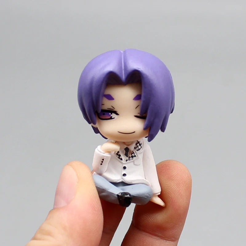 23cm Blue Lock Gk Anime Figure Isagi Yoichi Bachira Meguru Shoulder To Shoulder Sleep Q-Version Kawaii Model Statue Kid Toy Gift