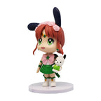 6 PCS/Set Pretty Guardian Sailor Moon 7cm Anime Figure Tsukino Usagi Chibiusa Hino Rei Kino Makoto Figurine Kids Toy