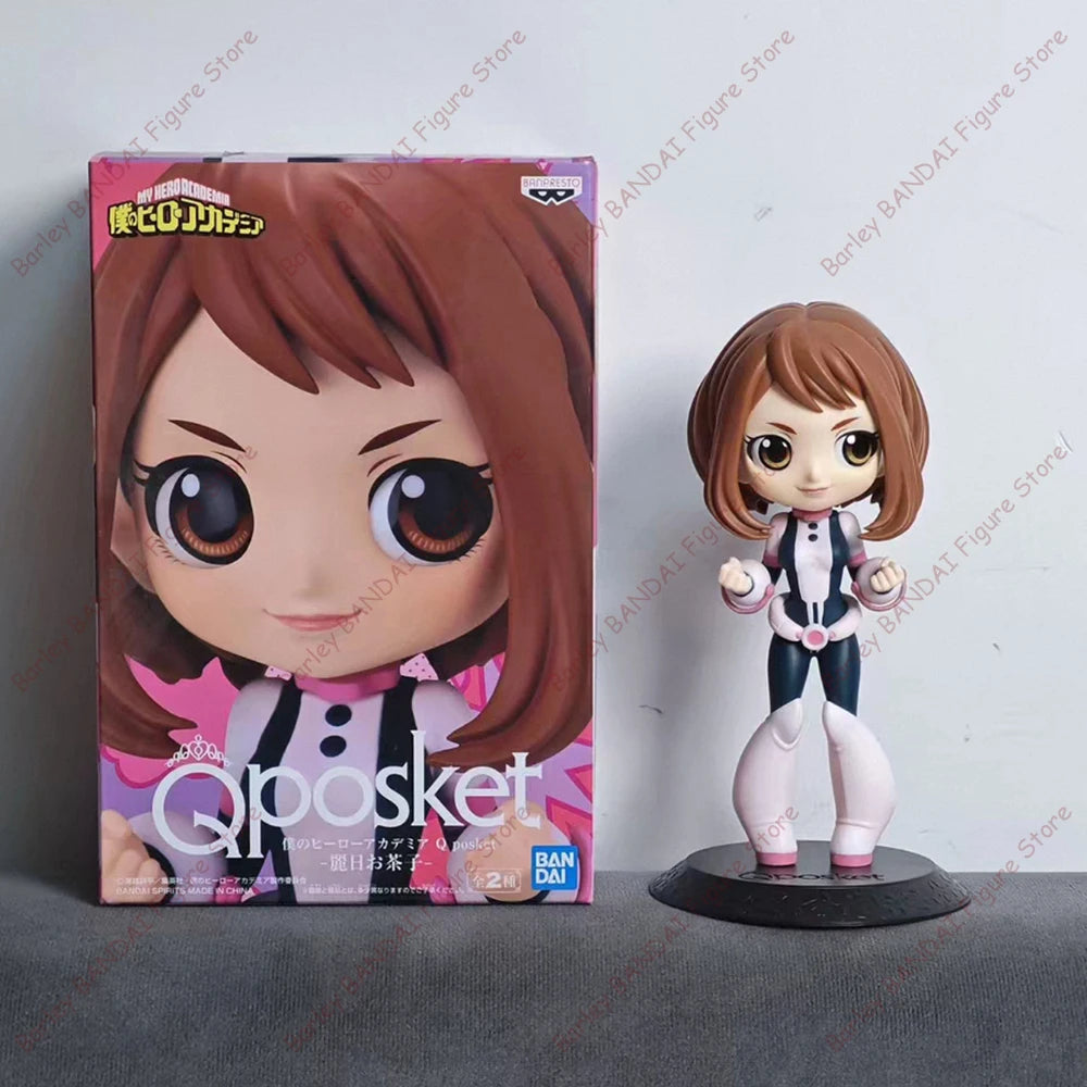 In Stock BANDAI Banpresto Original Anime My Hero Academia-Ochaco Uraraka Anime Figures Model Collection PVC Model Toys