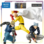 KAIYODO Original REVOLTECH One Punch Man Series Genos\Saitama Action Figure Model Toys Movable Model Ornaments Gifts Fo Boys