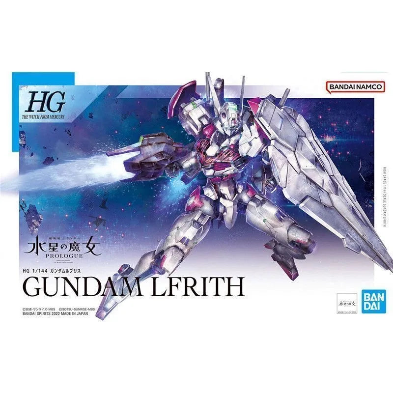 Bandai Original 1/100 FULL MECHANICS FM The Witch from Mercury AERIAL GUNDAM Anime Action Figure Assembly Model Kit Toy Gifts