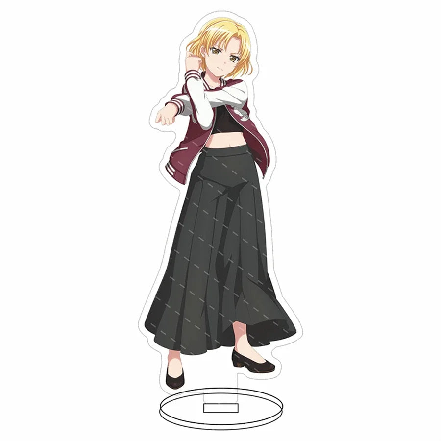 Anime Figure BanG Dream Maruyama Aya Sayo Hikawa Cosplay Acrylic Stand Model Plate Desk Decor Standing Sign Keychain Gifts