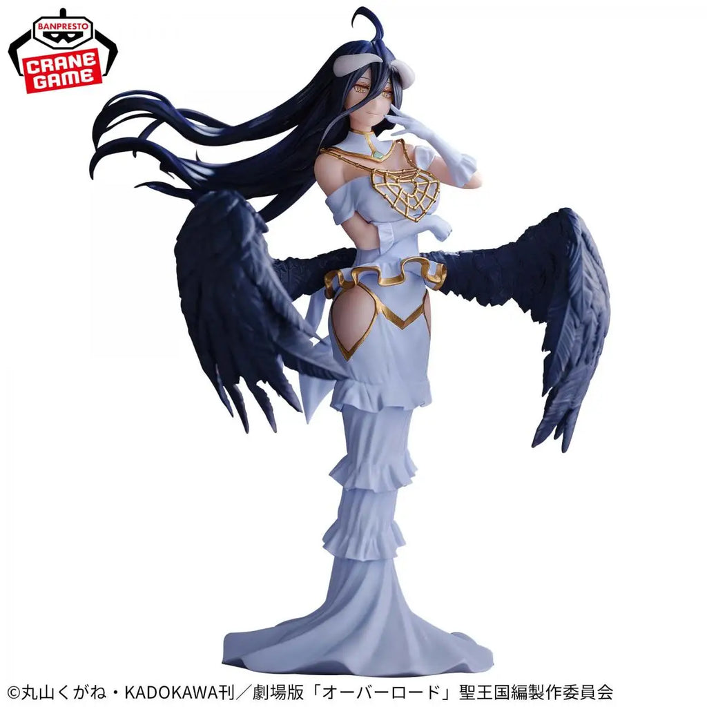 BANDAI NAMCO BANPRESTO Albedo Figure Overlord Anime Action Figures PVC Model Collectible Toys Gifts In Stock Genuine Original