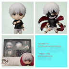 Q Version Tokyo Ghoul Figure Kaneki Ken Poseable Anime Model Collectible Statue Desktop Display Gift for Fans