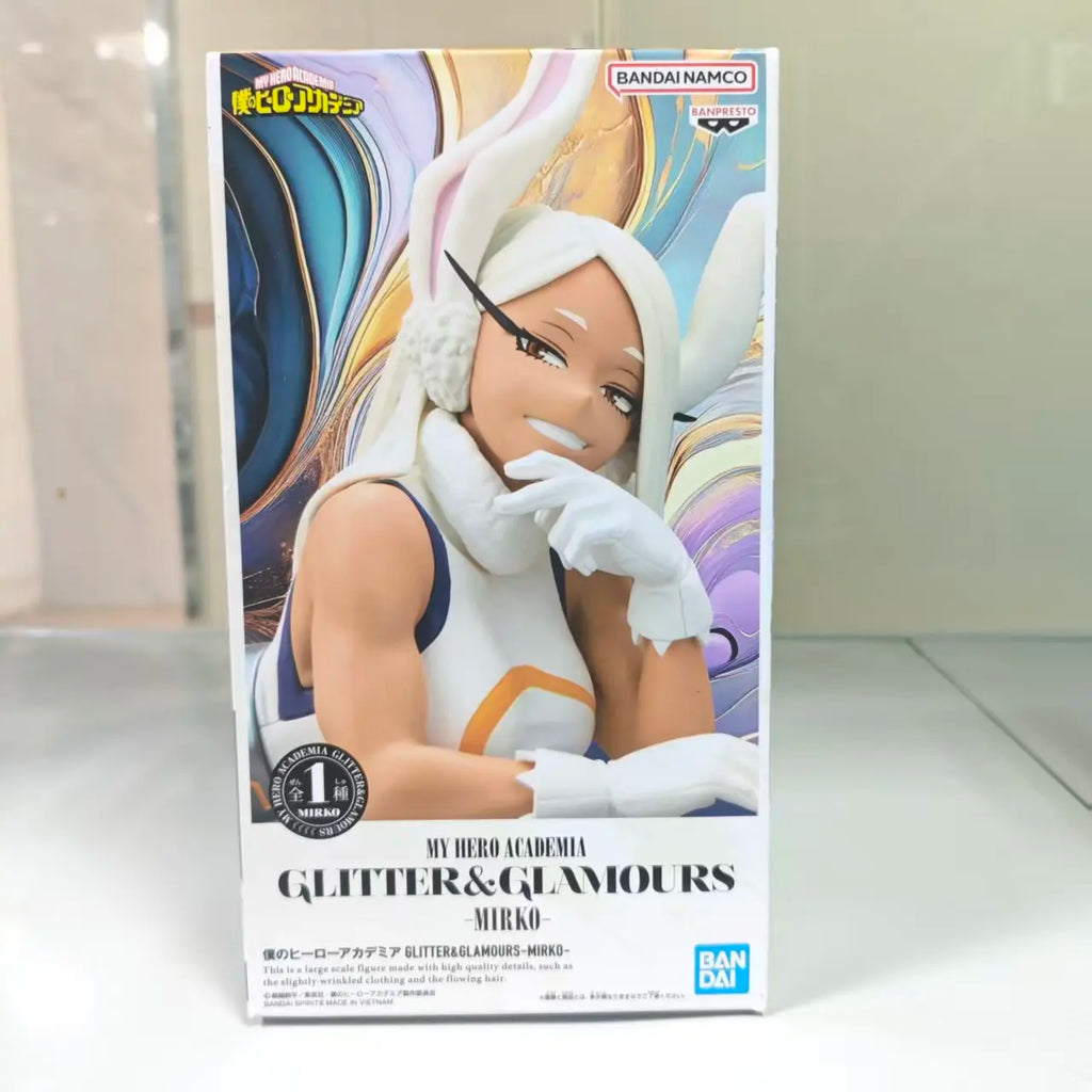 Original Banpresto Boku no Hero Academia Anime Mirko Anime Figure Action Figurine Model Figuarts Collector Decoration