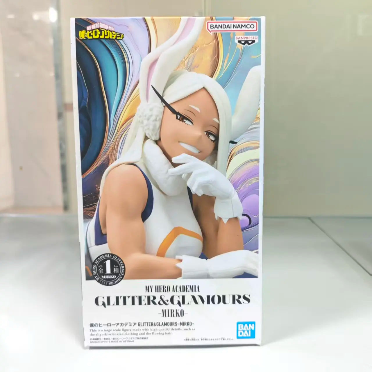 Original Banpresto Boku no Hero Academia Anime Mirko Anime Figure Action Figurine Model Figuarts Collector Decoration