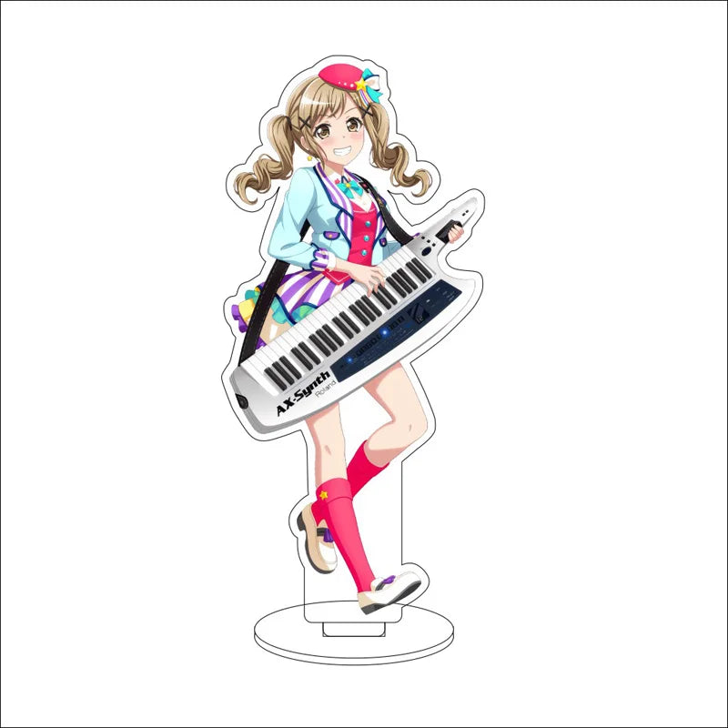 Anime BanG Dream! Acrylic Stand Ornaments Taki Shiina Rui Yashio Rei Wakana Kokoro Tsurumaki Figure Stand Halloween Gifts