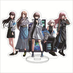 Anime Figure BanG Dream Maruyama Aya Sayo Hikawa Cosplay Acrylic Stand Model Plate Desk Decor Standing Sign Keychain Gifts