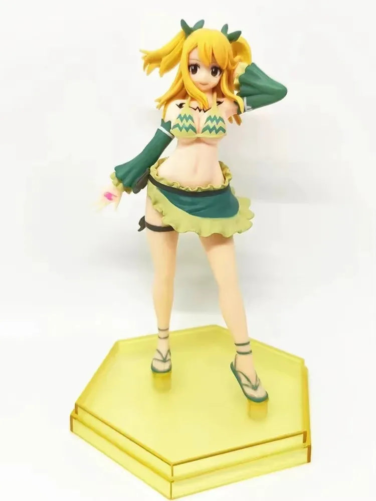17cm Fairy Tail Lucy Heartfilia Virgo Form Anime Figure Pop Up Parade Lucy Action Figure Adult Collectible Model Gifts Toys