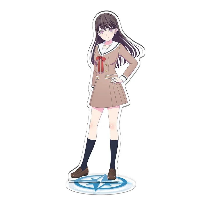 Anime BanG Dream!  It's MyGO!  Stand Model Figures Afterglow Cosplay Acrylic Sweet Maiden Band Desk Decor Standing Sign Fans Gif