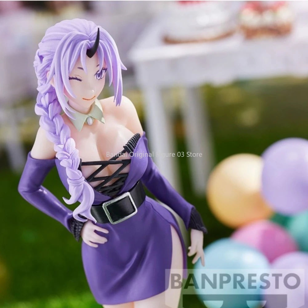 Original Bandai Shion 10Th Anniversary That Time I Got Reincarnated As A Slime Anime Collect Ornaments Figure Model Toys 17cm