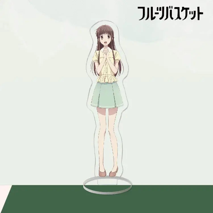 Anime Fruits Basket Honda Tooru Kyou Yuki Momiji Shigure Hatsuharu Saki Ayame Hatori HM Acrylic Model Plate Figure Stand Toy