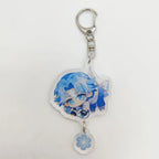 Anime SK8  Figure Keychain Bag Pendant Transparent Acrylic Cartoon Character Skateboard Key Chain Ring Jewelry Gift