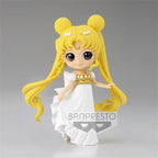 Original Bandai Qposket Sailor Moon Tsukino Usagi Chiba Mamoru Action Figure Wedding Dress Ver Figurine Pvc Statue Doll Toys