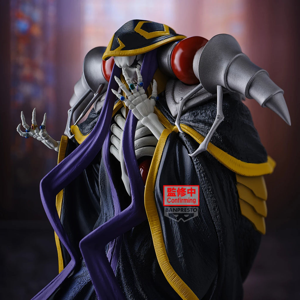 Original Bandai Banpresto Overlord Ainz Ooal Gown Albedo Pvc Anime Figures Action Figure Model Toys Christmas Gifts