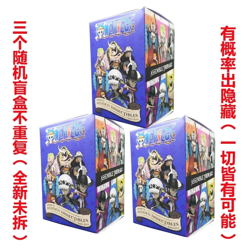 One Piece Mightyjaxx Blind Box Fourth Generation Boa Hancock Buggy Doflamingo Action Figure Anime Mystery Box Gift Toy Model