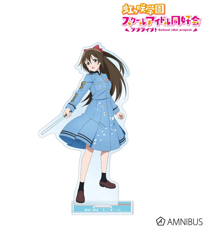 Anime Love Live! Nijigasaki High School Idol Club Acrylic Stand figure Stand Plate Cosplay Prop Decor Cartoons present Gifts
