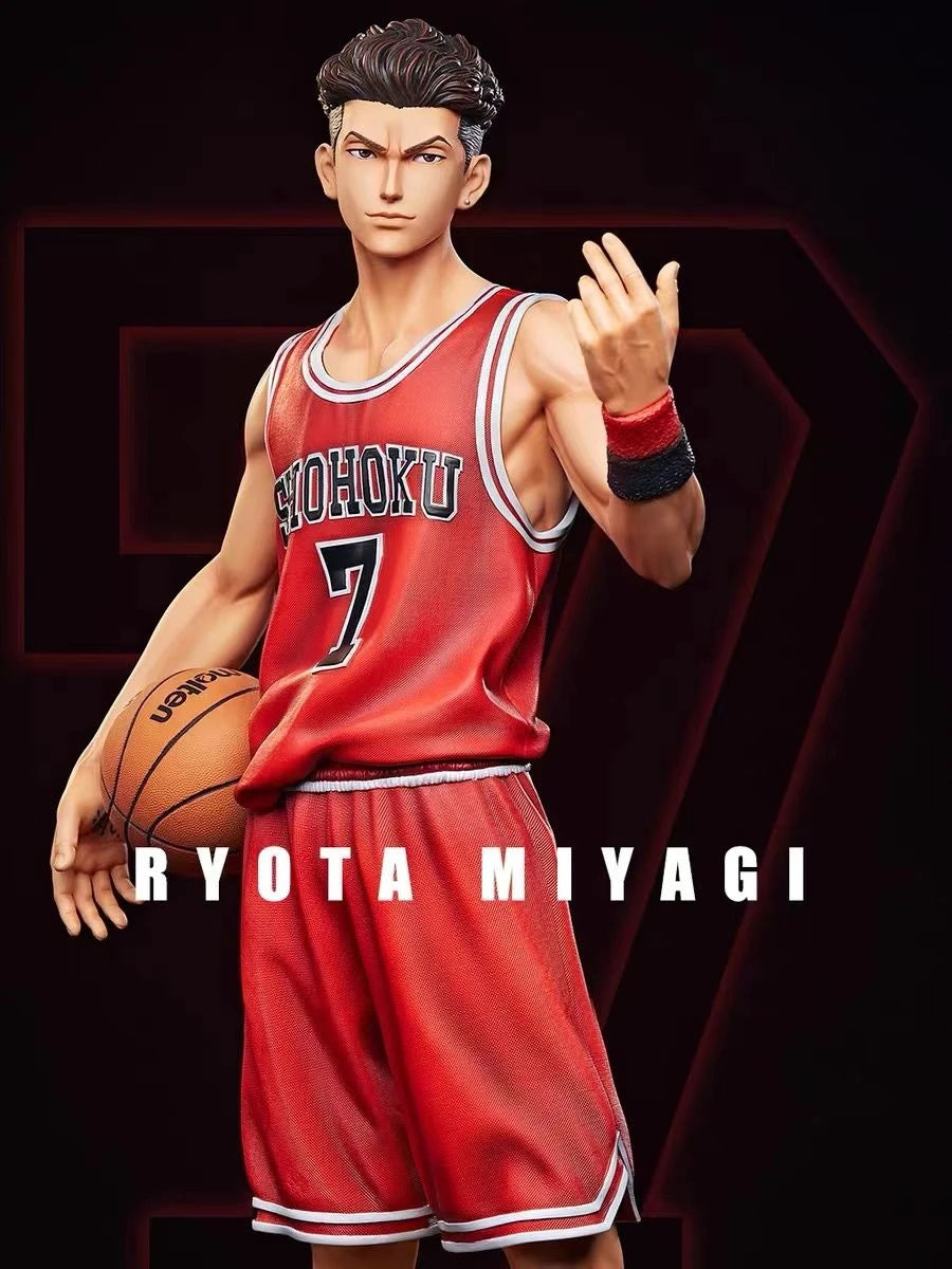 NEW Slam Dunk Anime Figure Sakuragi Hanamichi Kaede RukawBasketball Team Figurine Statue PVC Action Figure Collectible Model Toy