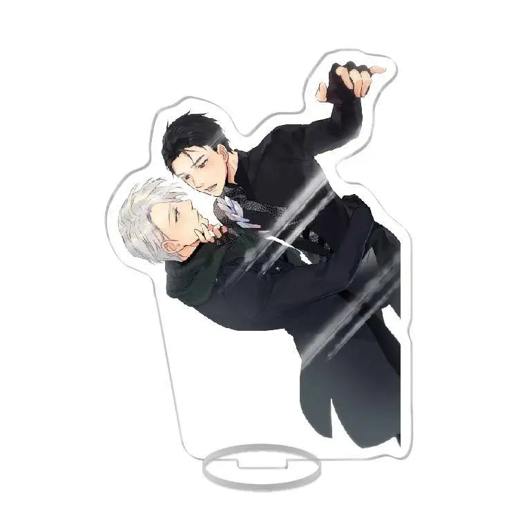 YURI!!! on ICE Anime Acrylic Stand Model Plate Decoration Desk Figure Display Friends Girls Gift Cartoon Peripheral Products