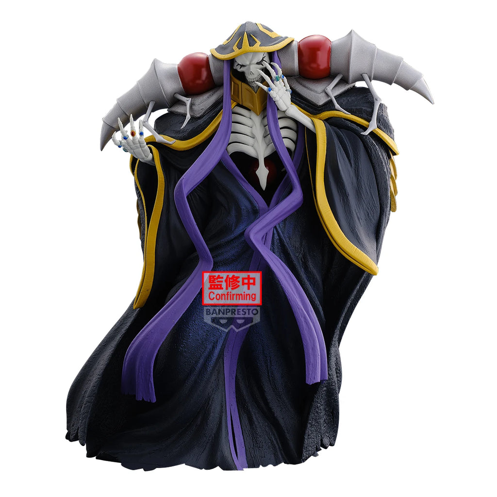 Original Bandai Banpresto Overlord Ainz Ooal Gown Albedo Pvc Anime Figures Action Figure Model Toys Christmas Gifts