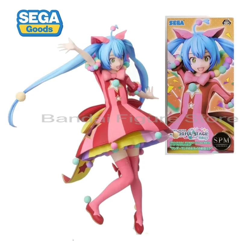 In Stock Original SEGA SPM Project Sekai Colorful Stage! Hatsune Miku Anime Figures Toys Gift Model Collection Desktop Cute
