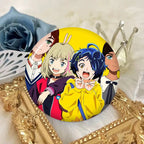 Wonder Egg Priority 58mm Cute Anime Figure Icon Badge Handmade Tinplate Brooch For Backpack Clothes Chest Ornament Gifts