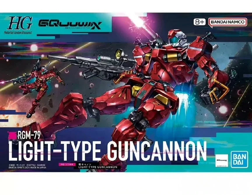 In Stock BANDAI HG 1/144 Gundam GQuuuuuuX GFreD Assembly Model Ver. Anime Action Figures Collection Toy