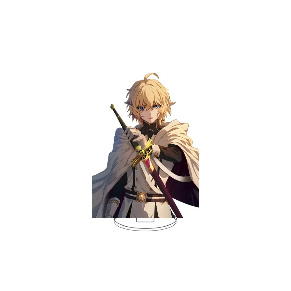 10CM NEW Anime Seraph of the End Acrylic Stand Model Cosplay Charm Characters Ornament Accessories GoodsChristmas Gifts