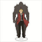 Anime Fullmetal Alchemist Acrylic Stand Action Figure PVC Desktop Stand Model Toy Christmas Gif