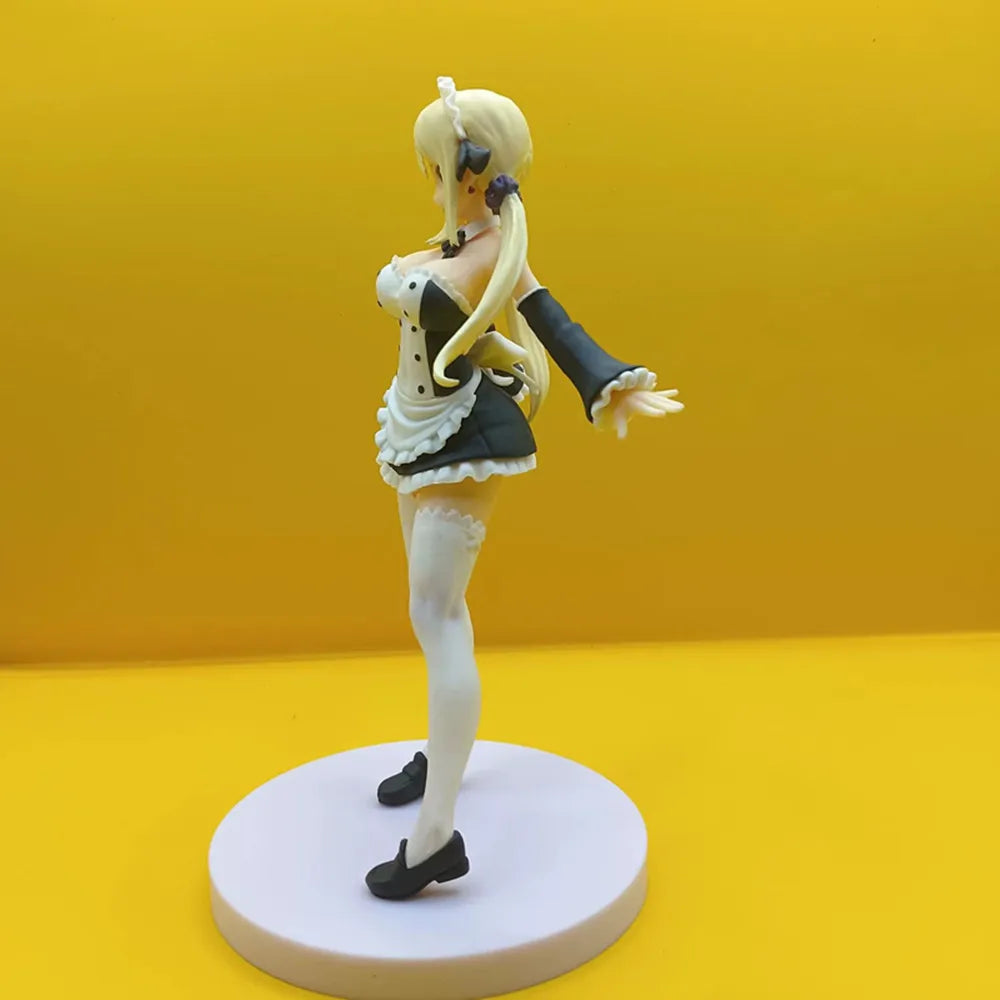 New Anime FAIRY TAIL Lucy Heartfilia Standing posture Action Figure PVC Model Statue Toys Desk Decor Collectible Gifts