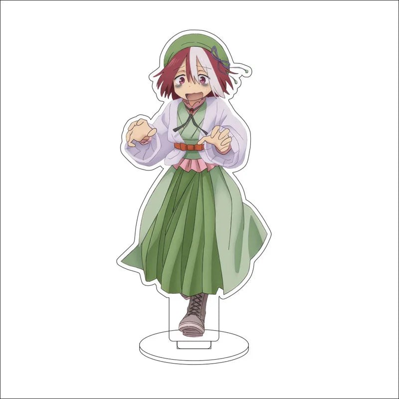 Anime Made in Abyss Acrylic Stand Ornaments Riko Reg Nanachi Prushka Figure Stand Halloween Gifts