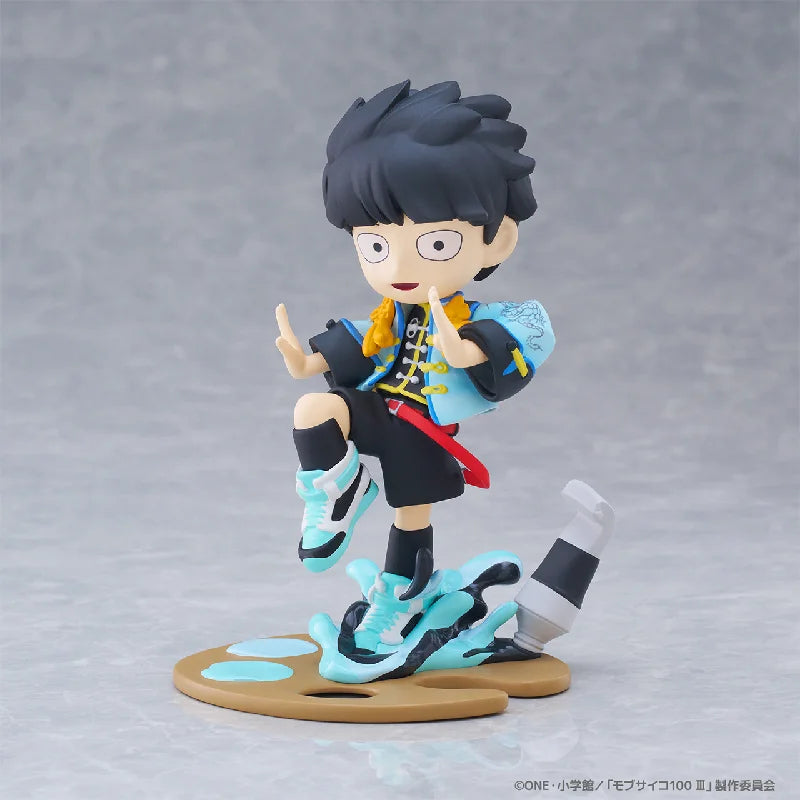 Original Bushiroad PalVerse Pale. Mob Psycho 100 III Shigeo Kageyama Arataka Reigen Anime Figure Toys Kwaii Q Ver. PVC Model