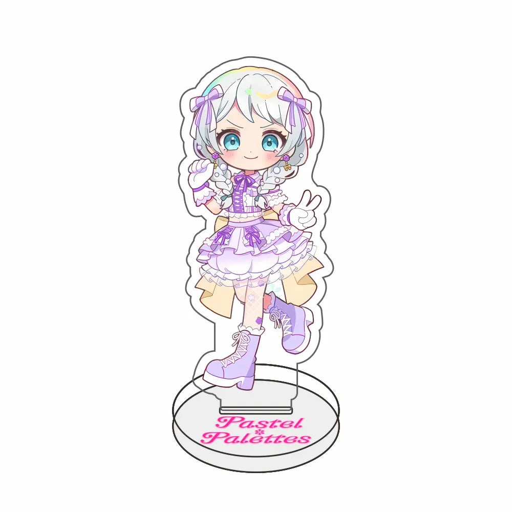 BanG Dream! Anime Acrylic Figures Stand Model Friends Keychain Fans Gifts Sakiko Soyo Display Keychain Ornaments Sweet Girl