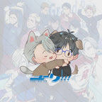 15CM Anime Yuri on Ice cute Acrylic Stand Model Cosplay Charm Characters Ornament Accessories Goods Collection Christmas Gifts