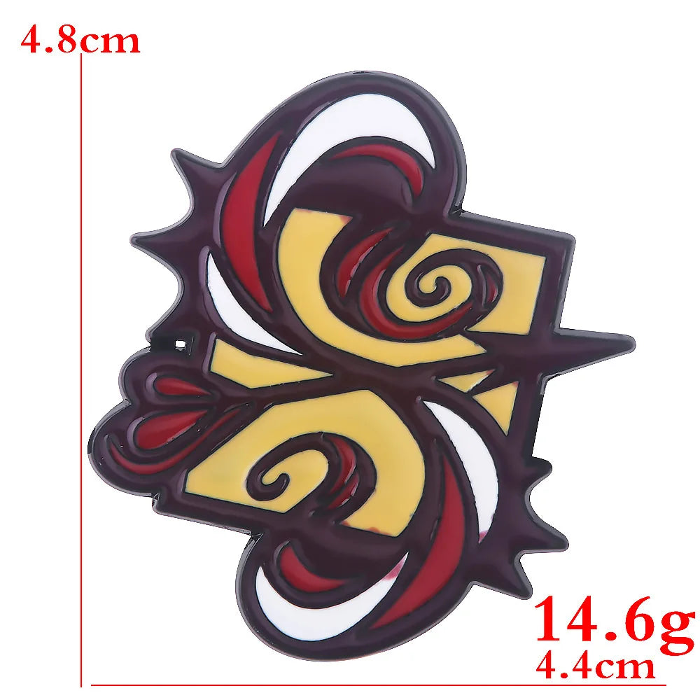 Anime SK∞ SK8 KeyChain Anime peripherals Cosplay Props Infinity Skateboard SK8 Metal Badge Keyring For Women Men Backpack Charm