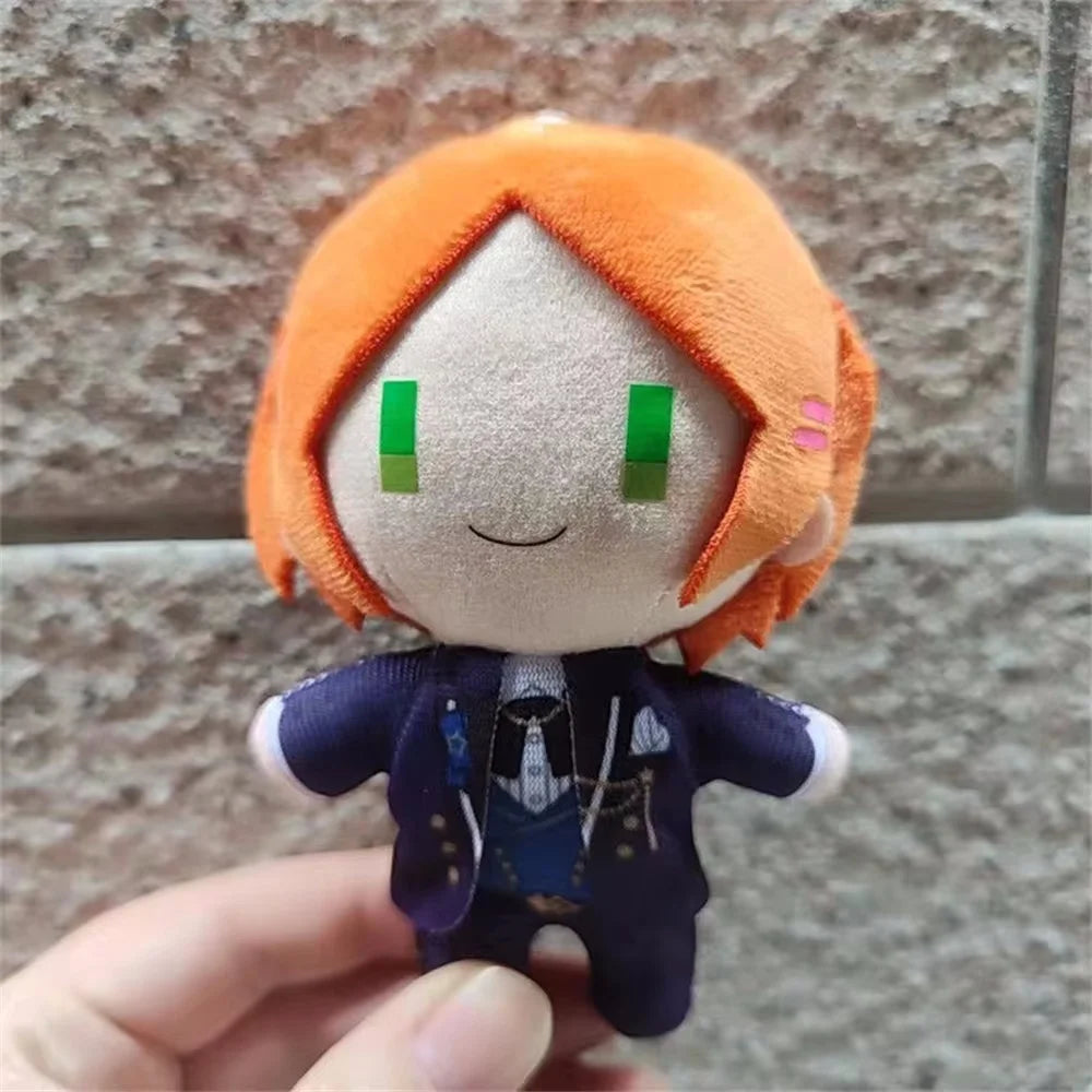 15cm Anime Game Ensemble Stars Tenshouin Eichi kagehira mika Hibiki Wataru Sakuma Rei Plush Toys Doll Figure Cartoon Kids Gift