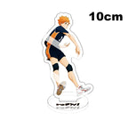 Haikyuu Volleyball Boys Figures Acrylic Stand, Hinata Shoyo, Kageyama, Tobio Desk Plate, Model Action Decor, Ornam, 10cm