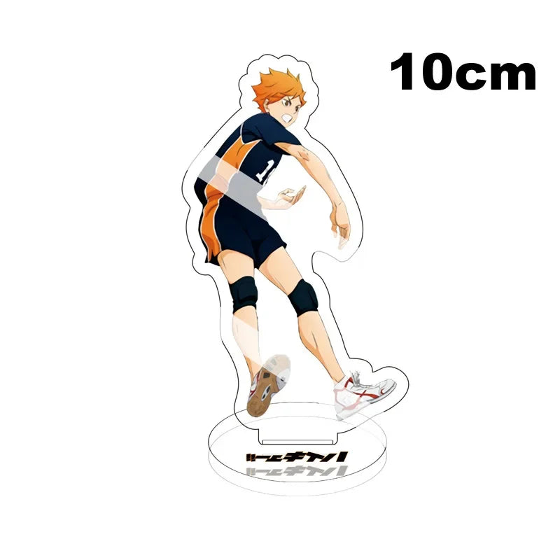 Haikyuu Volleyball Boys Figures Acrylic Stand, Hinata Shoyo, Kageyama, Tobio Desk Plate, Model Action Decor, Ornam, 10cm