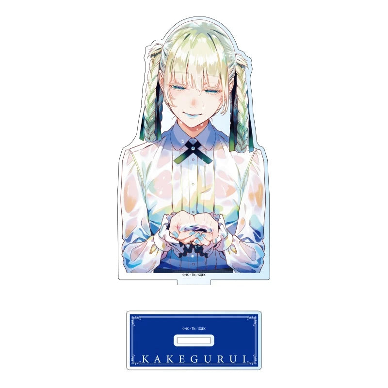 Anime Kakegurui Acrylic Stand figure Yumeko Jabami/Mary Saotome Stand Plate Cosplay Prop Decor Cartoons Gifts 15cm